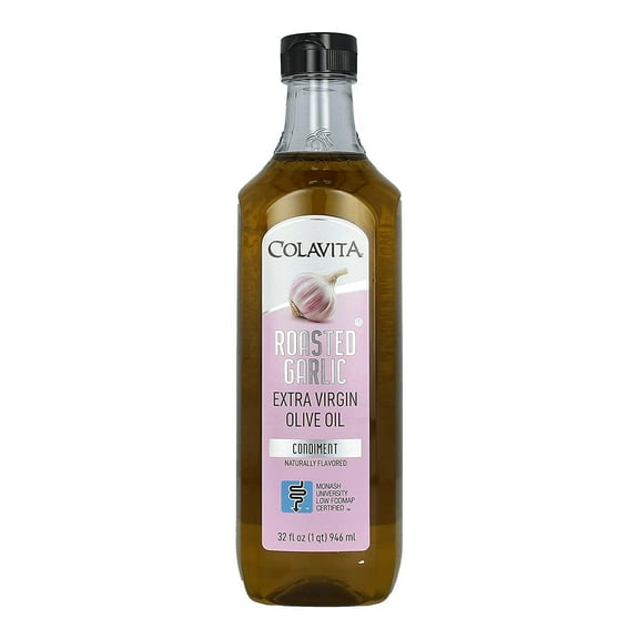 Colavita Extra Virgin Olive Oil Roasted Garlic - 32 fl oz Pack of 3