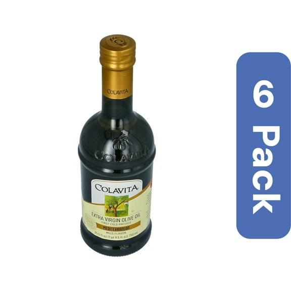 Colavita Mediterranean Extra Virgin Olive Oil 25.5 oz (Pack Of 6)
