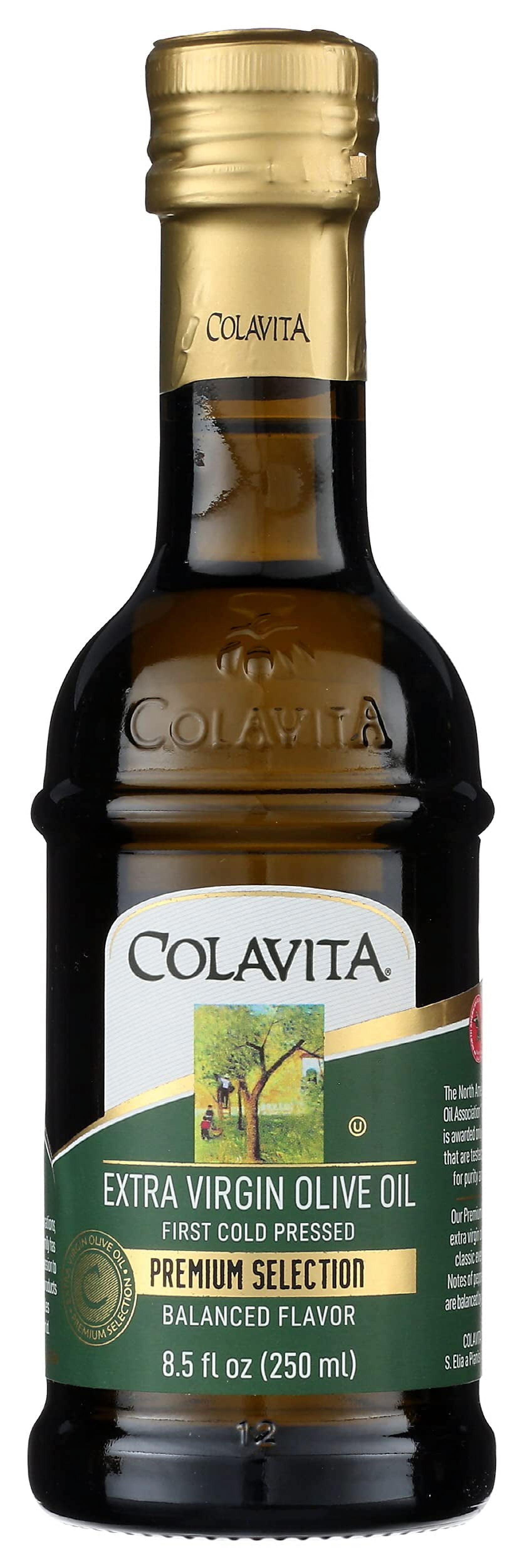 Colavita Extra Virgin Olive Oil - 8.5 Fl Oz Bottle For Cooking & Salads