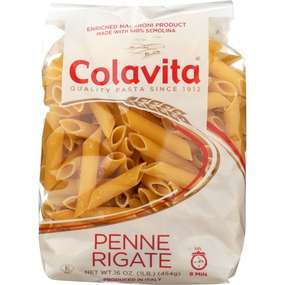 Colavita Penne Rigate Pasta, 16 Ounce
