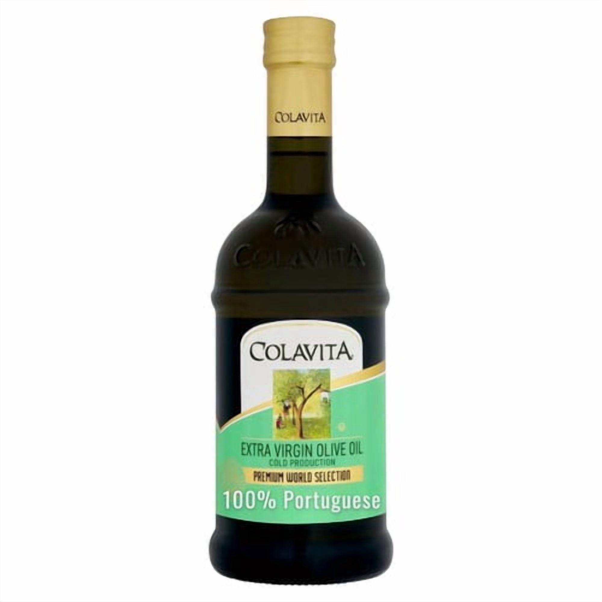 Colavita Portuguese Extra Virgin Olive Oil 750ml, British Import (Pack of 2)