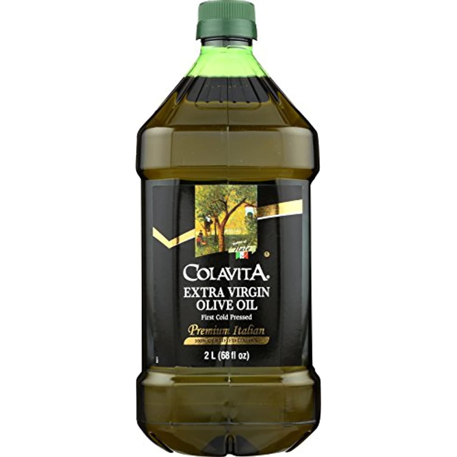 Colavita Premium Italian Extra Virgin Olive Oil, 68 Fl. Oz. (2 Liters) Jug