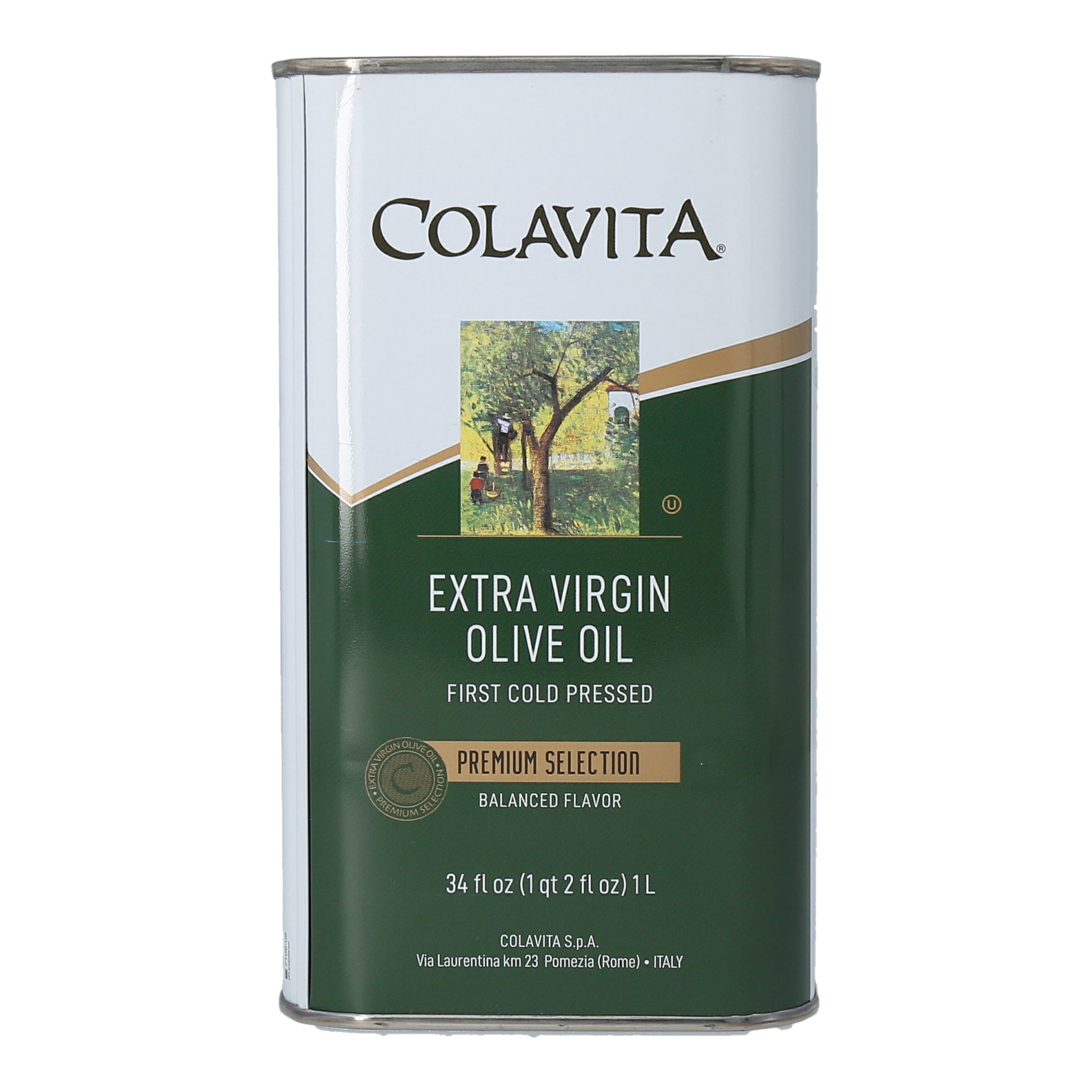 Colavita Premium Selection Extra Virgin Olive Oil, 34 Fl Oz Pack Of 12