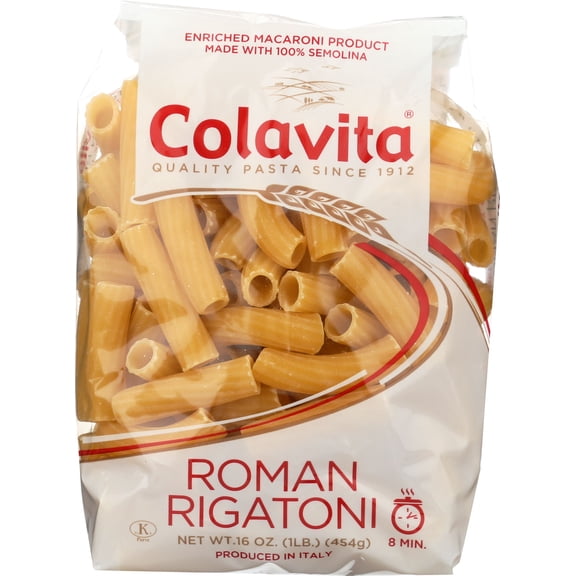 Colavita Roman Rigatoni Pasta, 16 Ounce