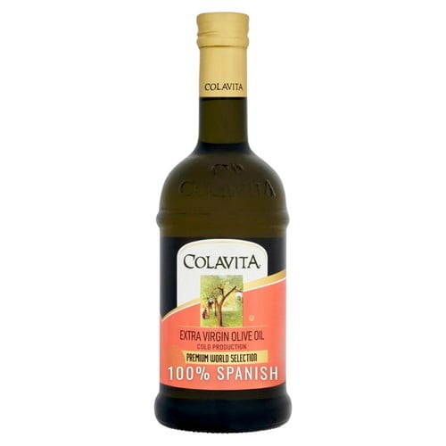 Colavita Spanish Extra Virgin Olive Oil 750ml, British Import (Pack of 2)
