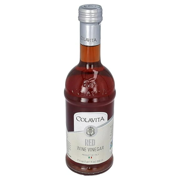 Colavita Wine Vinegar - Red Wine Vinegar, 17 Fl Oz