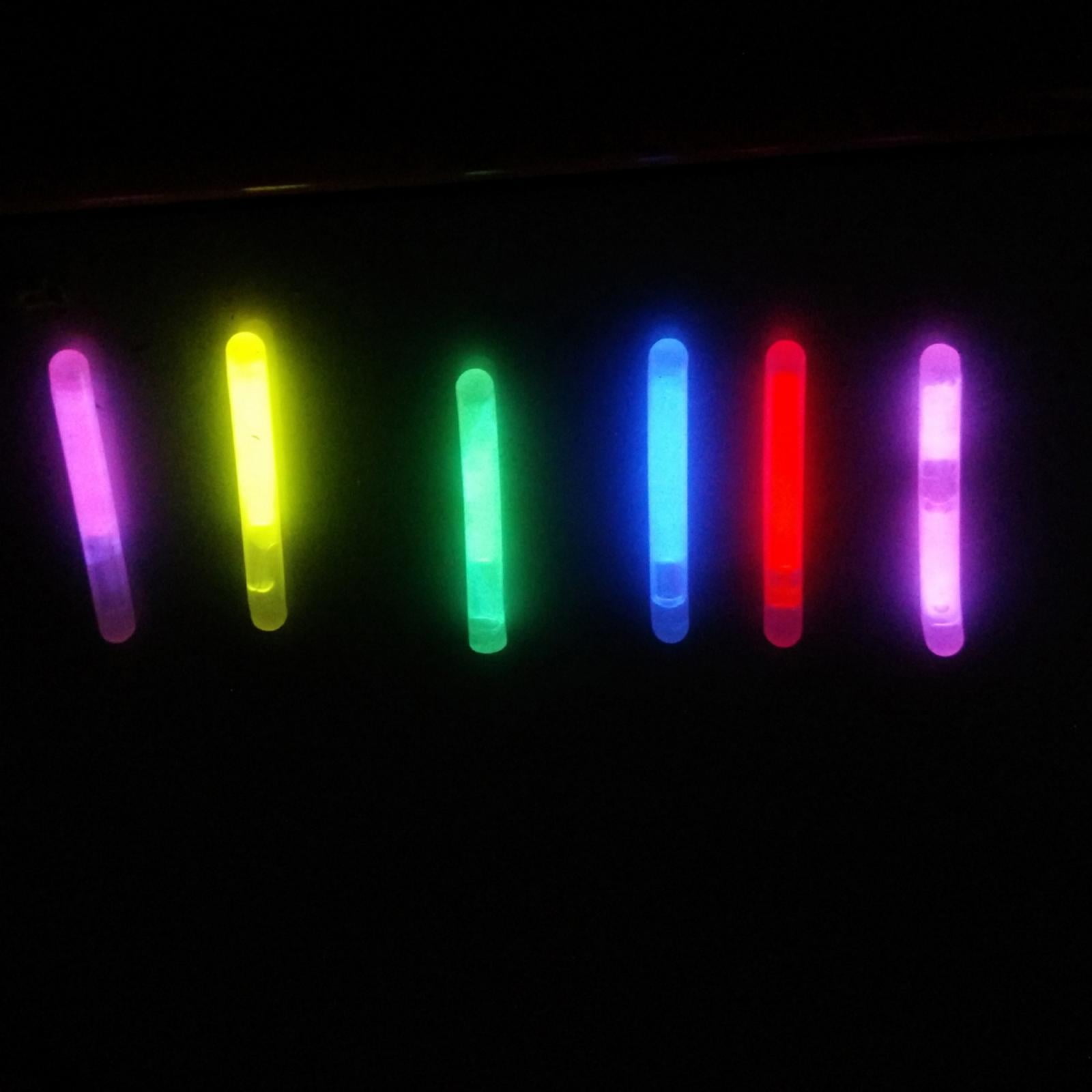 Colaxi 100 Pieces Fishing Glow Sticks Fishing Bobbers Floats, Random