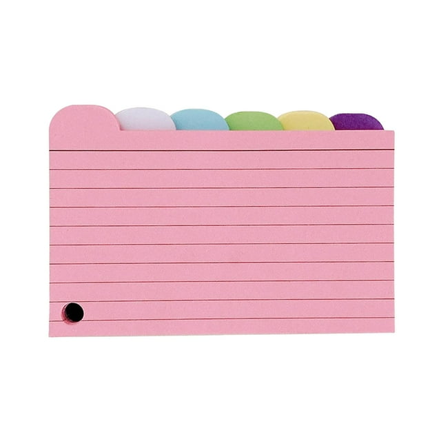 Colaxi 150Pcs 3x5 Index Card Dividers Divider Tabs Writable Multicolor ...