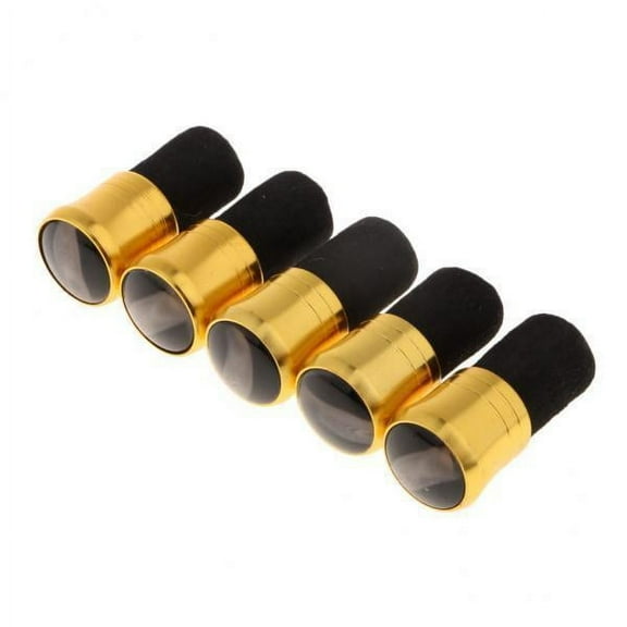 Colaxi 2-4pack 5pcs Fishing Rod Pole Butt Caps Front Cover Stopper End Protector 13mm 2 Pcs