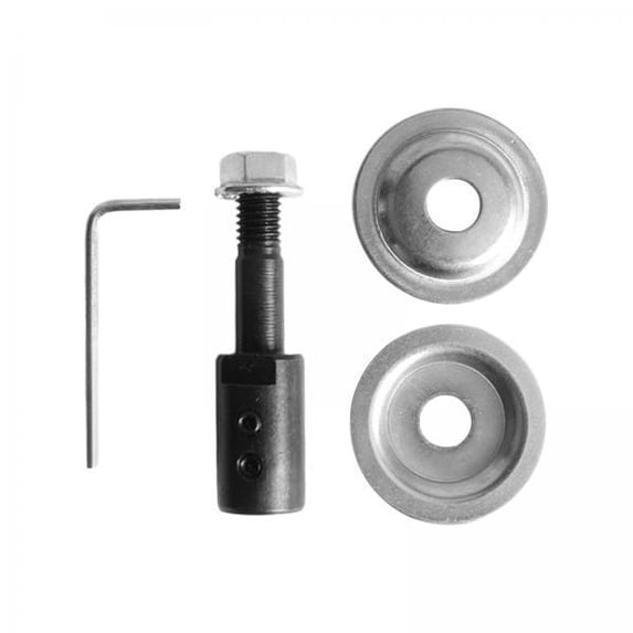 Colaxi 2-4pack Grinding Wheel Shaft Buffing Arbor Threaded Shaft for Hair Wheel Fiber 4 Pcs