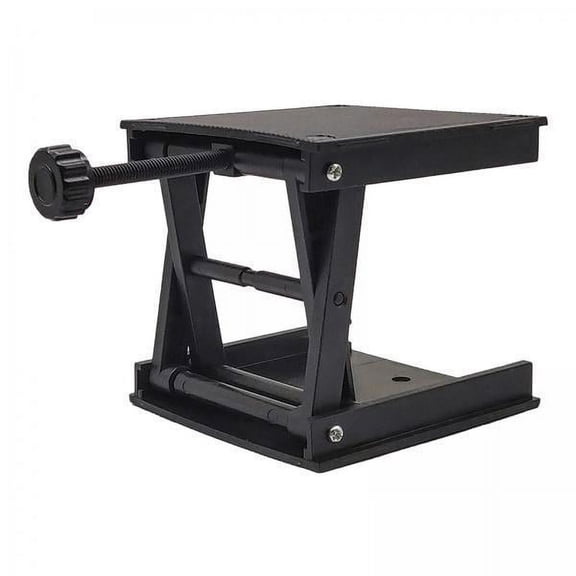 Colaxi 2 Lifting Platform Stands, Accessories, Machine Router Lifting Stand, Manual Control , Black, 3 Pcs