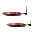 thumbnail image 1 of Colaxi 2 Pieces Parrot Food Water Bowl Bird Feeder Feeding Tray Bird Feeding Dish Pet Bird Bowl Tree for Backyard Lawn Birds Finches, 1 of 10