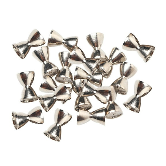 Colaxi 20 Pieces Fly Tying Beads Dumbbell Eyes Tying Beads Easy to Use Coloured Bead Crafts Lure Accessories DIY Fly Tying Materials 3.4mx5.8mm