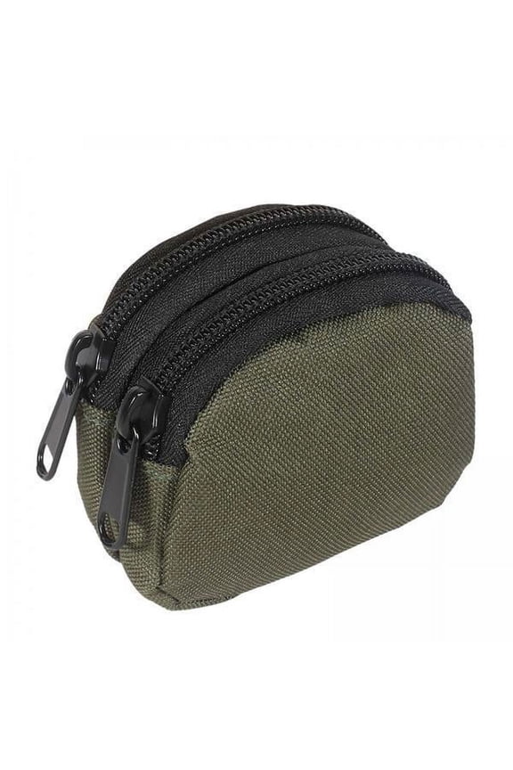 2x Purse with Belt Loop Change Holder Waist Belt Bag Money Pouch Compact Small Outdoor Belt Pouch Wallet for Camping Mountaineering Hiking