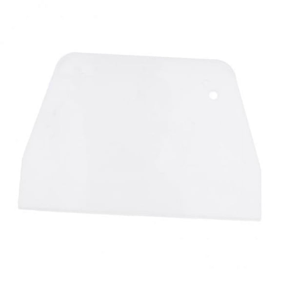 Colaxi 2xCake Decorating Smoother Ice Icing Ice-cream Cutter Baking Tool , White, 2 Pcs