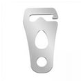 thumbnail image 1 of Colaxi 2xCanopy Buckle Wind Rope Buckle Buckle Hook Canopy Fixing Adjustment Buckle Adjustment Plate for Camping Backpacking Shade , Argent, 4 Pcs, 1 of 10