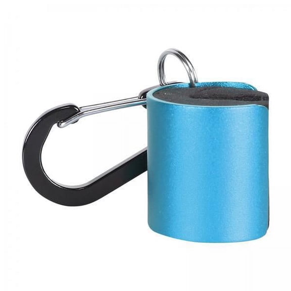 Colaxi 2xFishing Rod Holder Fly Rod Holder with Keychain Fishing Rod Clamp for Fly Fishing Wearable Fishing Rod Clip Fishing Pole Holder , Blue, 3 Pcs