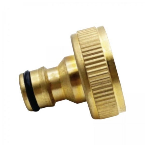 Colaxi 2xFitting Adapter 1inch Female and Male Quickly Connect Faucet Brass Connector