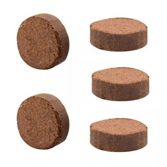 Colaxi 3x5Pcs Coconut Pith Block Lightweight Coconut Coir Soil for Home Yard Backyard