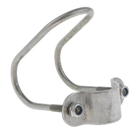 Colaxi 3x90 Pipe to Pipe Lock Clamp Holder Zinc Plated Iron, 1 to 1Inch 3 Pcs