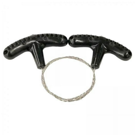 Colaxi 3xPortable Emergency Survival Gear Steel Wire Saw Outdoor Camping Hiking Tool Black