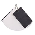thumbnail image 1 of Colaxi 4 Pieces with Note Cards for Studying 400 Sheets Message Note Cards Single Hole Flash Cards with Binder Black Cover, 1 of 10