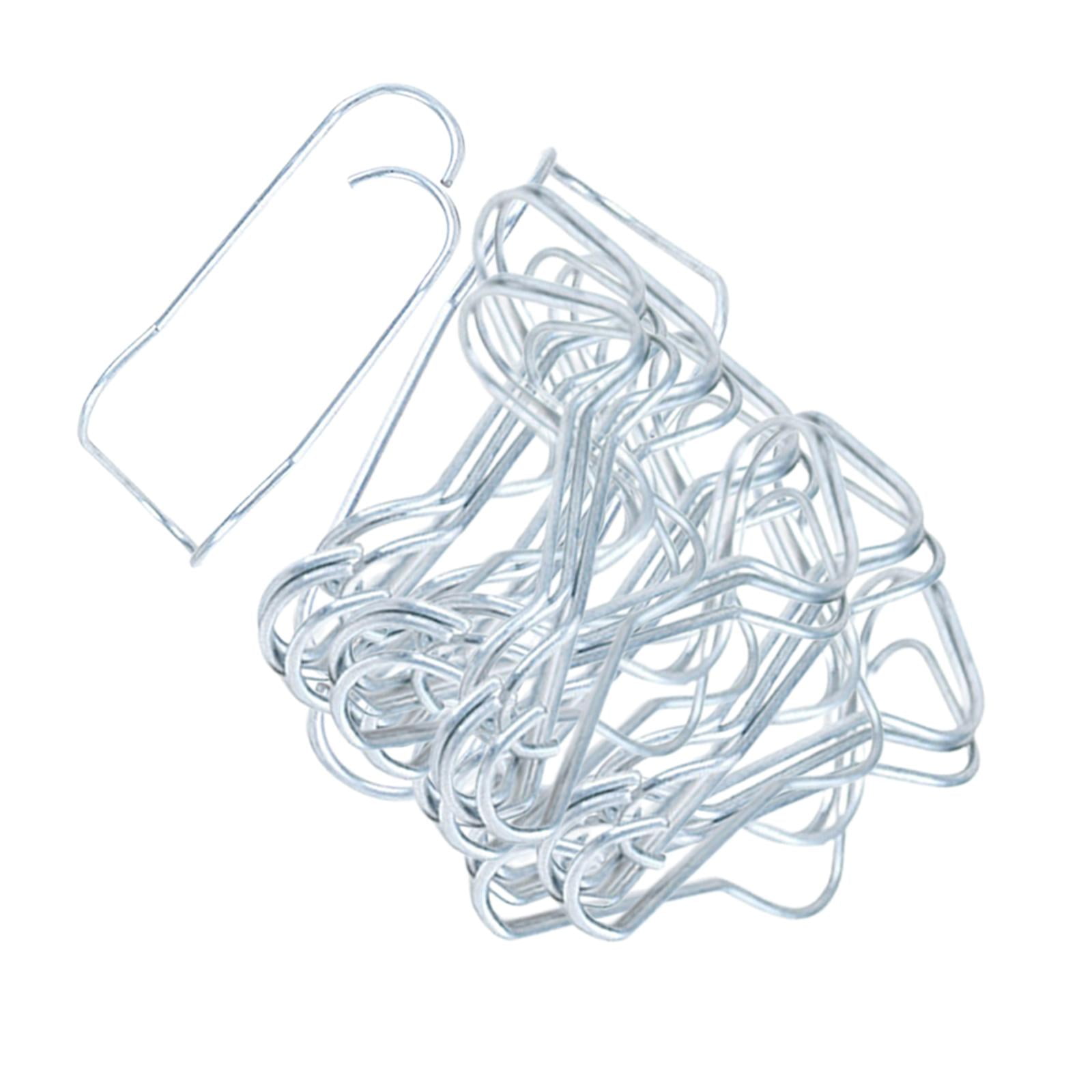 Colaxi 40 Pieces Plant Cages Plant Support Clips Stable Easy to Use Plant Trellis Wire Clips for Greenhouse Plants Tomato Diameter 20mmx20mm