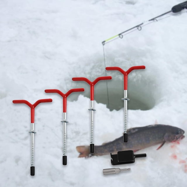 Eskimo 43416 Ice Anchor Power Drill Adapter – Install Ice Fishing Shelter Anchors With Your Drill