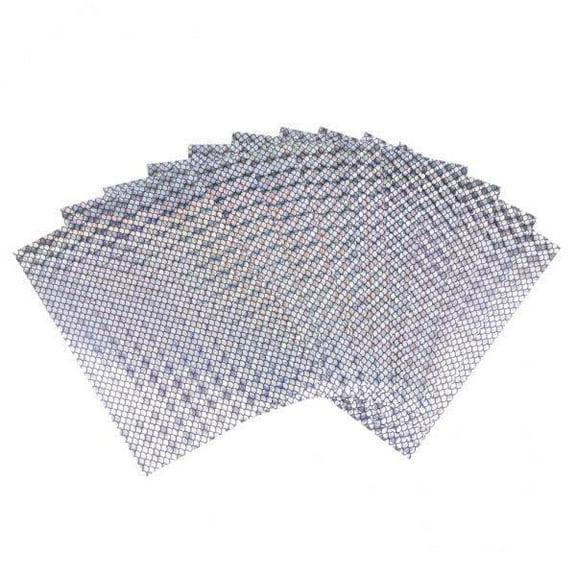 Colaxi 4x10pcs Waterproof Scale Holographic Tape Fly Tying Materials 090 4 Pcs