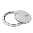 thumbnail image 1 of Colaxi 5 Inch Boat Deck Plate / Marine Access Boat, Non-Slip White, 1 of 14