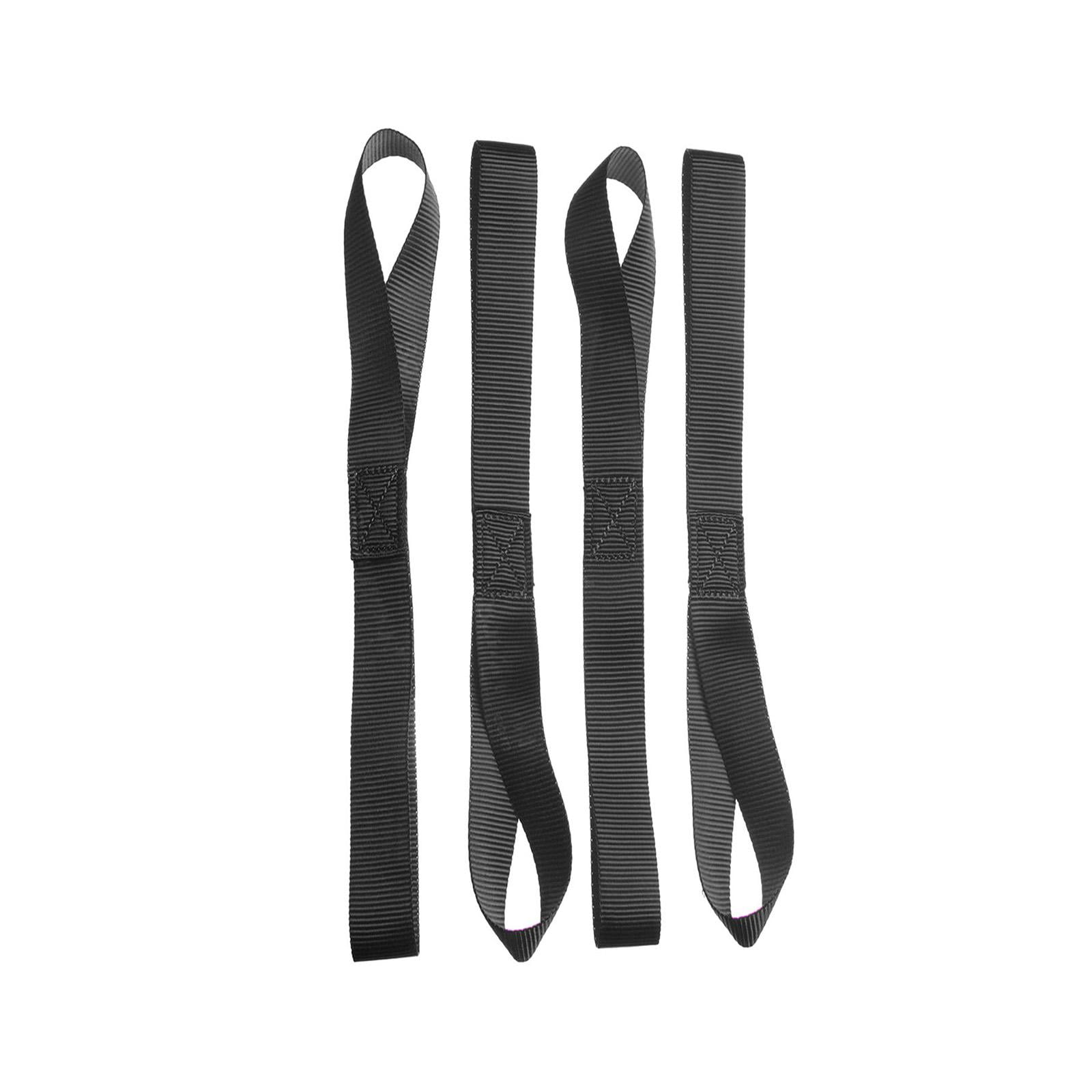 Colaxi 5 Pieces Soft Loops Tie Down Straps for Motorcycle Bikes
