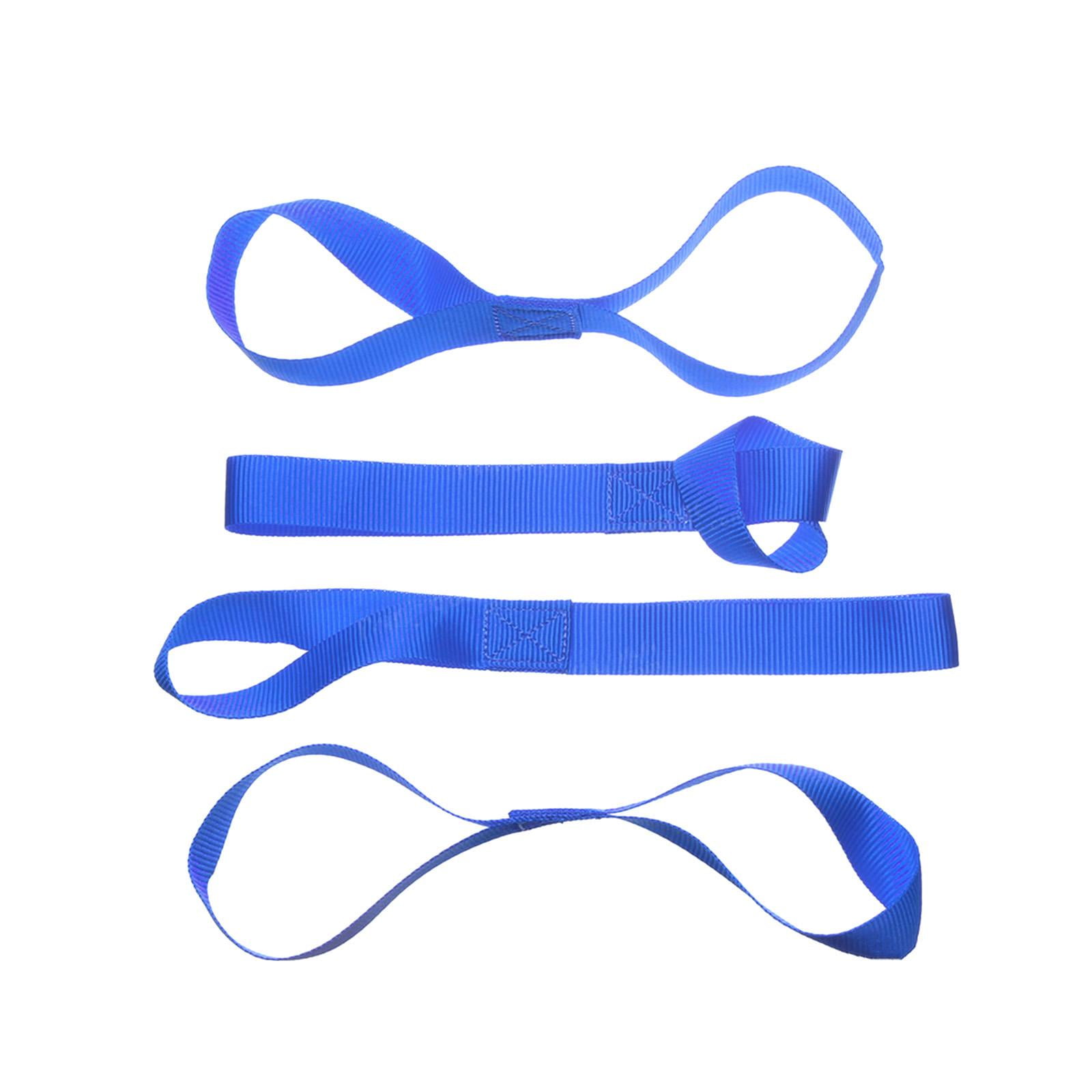 Colaxi 5 Pieces Soft Loops Tie Down Straps for Motorcycle Bikes
