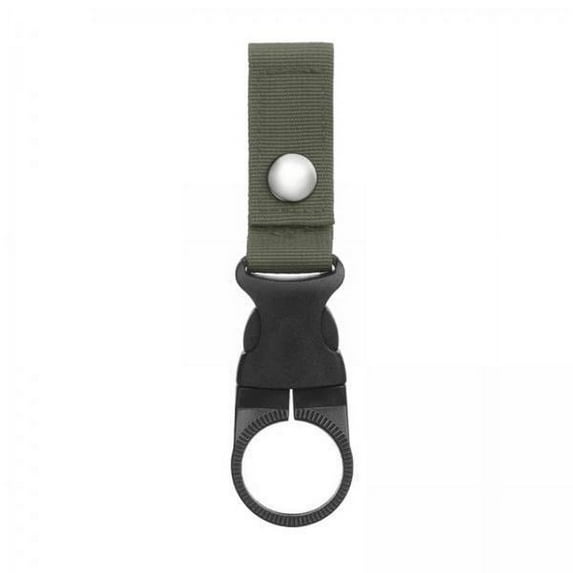 Colaxi 6xBottle Hanging Buckle Clip Water Bottle Holder Keychain Belt for Hiking Green