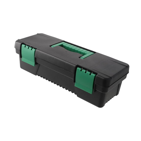 Colaxi Auto Repair Tool Carrying Case Storage Box 25.5x10.5x7.7cm Multipurpose PP Container with Handle for DIY Handyman Lightweight