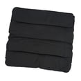 thumbnail image 1 of Colaxi Beach Chair Cushion Back Support Cushion Practical Beach Lounger Cushion Folding Seat Cushion for Park Hiking Sporting Events Black 103cmx91cm, 1 of 9
