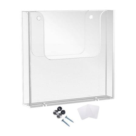Colaxi Brochure Holder Wall Mount Booklet Display Stand for Offices School A5
