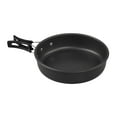 Colaxi Camping Frying Pan Folding Handle Nonstick Coating Lightweight