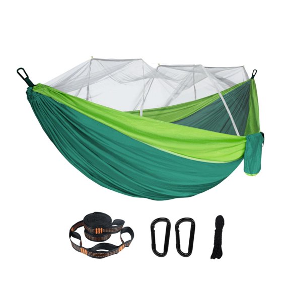 Colaxi Camping Hammock Swing Hammock Bed Camp Hammock Tree Hammock Outdoor Hammock 2 Person Hammock for Indoor Backyard Beach Garden