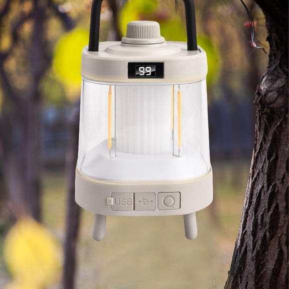 Colaxi Camping Lamp Home Decor USB Night Light Outdoor Light for Hiking Tent Indoor