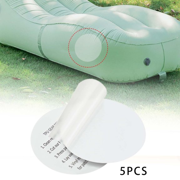 Colaxi Clear TPU Repair Inflatable Repair Waterproof Puncture Repair for Inflatable Toys Water Toy Air Bed Canopy 5pcs