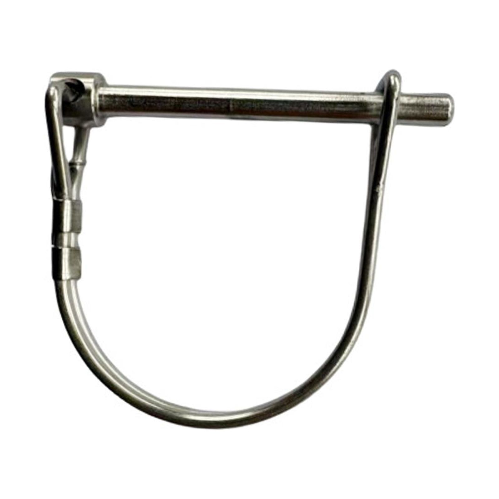 Maniglia Universale Con Chiusura A T National Hardware N280, Cromata, Per Porte Da Garage In Legno E Metallo