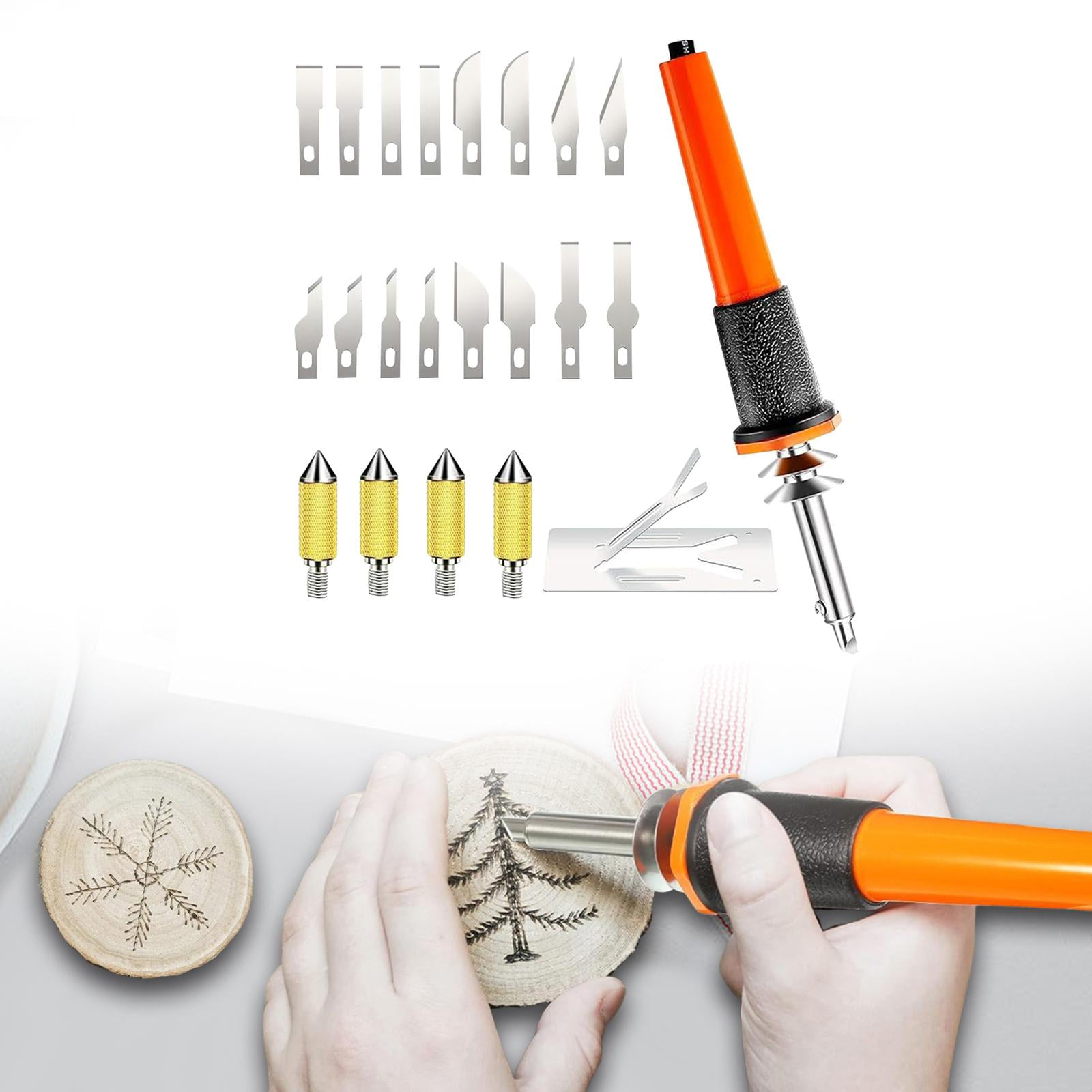 Colaxi Electric Hot Cutter Tools with Chuck Sleeves , Men Women ...