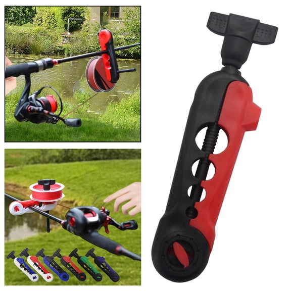 Colaxi Fishing Reel Winder, Fishing Tool, Portable Mini Fishing , Lightweight, for River And Lake Fishing Equipment D