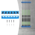 thumbnail image 1 of Colaxi Fishing Rod Holder Fishing Rod Storage Rack Fishing Pole Display Stand to Hold 6 Rods Wall Mounted Fishing Pole Holder for RV Blue, 1 of 9