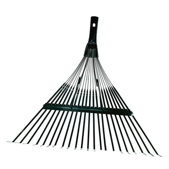 Colaxi Garden Leaf Rake Garden Rake Easy to Carry Premium Durable Lawn Rake Head Metal Rake for Gardening Grass Clippings Yard Lawns