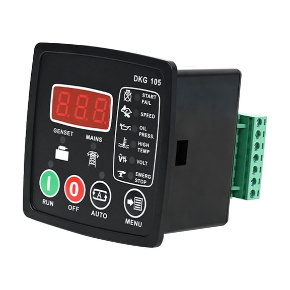 Colaxi Generator Controller Module Dkg105 Professional Control Panel Generator Engine Controller for Communication Ships Accessories
