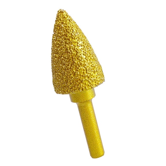 Colaxi Grinding Bit Diamond Grinding Burr Drill Bit Drill Attachment,Grinding Head,Grinding Mounted Point for Engraving Carving , 20mm