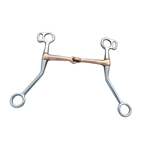 Colaxi Horse Bit Full Cheek Bit H Shape Sturdy Practical Horse Bit Equestrian Supplies for Horse Chewing Horse Bridle Equestrian