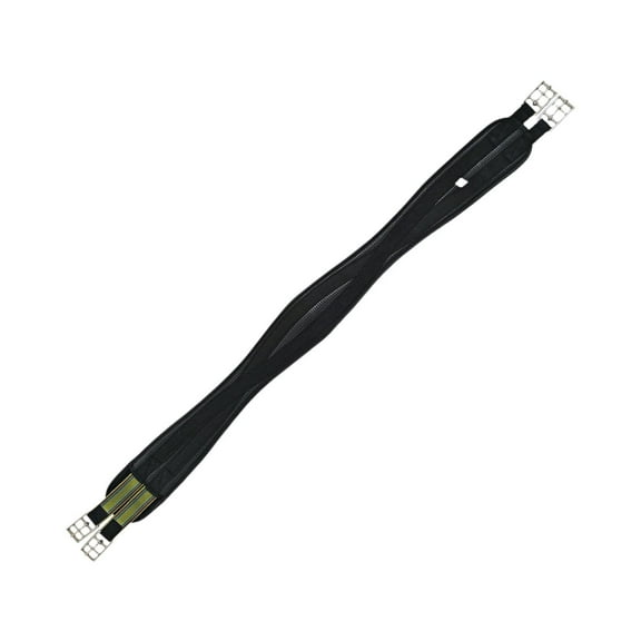 Colaxi Horse Girth for Horses, Stainless Steel Buckles, Equestrian Girth Strap Saddle Girth for Daily Riding Training English Saddle 110cm