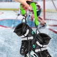 thumbnail image 1 of Colaxi Inline Roller Skate Shoes Strap Skating Shoes Hanging Handle Buckle Ski Boots Carrier Strap for Skateboarding Kids Men Women green, 1 of 10